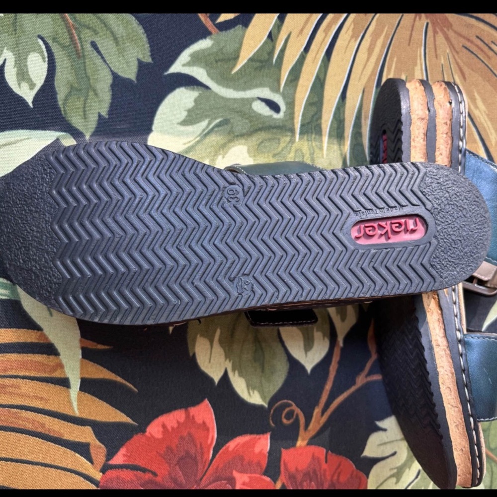 RIEKER | Women's Wedge Sandals size 39 - Picture 5 of 6